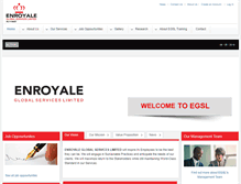 Tablet Screenshot of enroyale.com